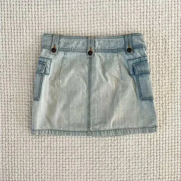VINTAGE Y2K Old Navy Denim Mini Skirt - Picture 4 of 4
